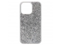 Чехол-накладка - PC071 POSH SHINE для "Apple iPhone 13 Pro" россыпь кристаллов (silver) (212738)