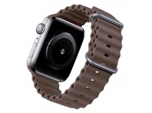 Ремешок - ApW26 Ocean Band для "Apple Watch 38/40/41 mm" силикон (dark grey) (214266)