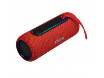 Портативная акустика Dialog Progressive AP-11 RED - акустическая колонка-труба, 1.0, 12W RMS, Bluetooth, FM+USB reader, LED