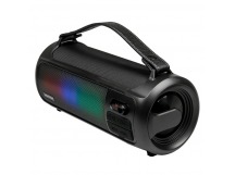 Портативная акустика Nakatomi FS-30 BLACK 1.0, 18W RMS,  Bluetooth, FM+USB reader, LED
