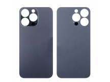 Задняя крышка для iPhone 13 Pro Серый (стекло, широкий вырез под камеру, логотип)