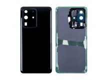 Задняя крышка для Samsung Galaxy S20 Ultra (G988B) Черный - Премиум