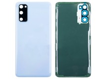 Задняя крышка для Samsung Galaxy S20 (G980F) Голубой - Премиум