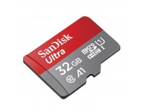 Карта памяти MicroSD 32GB SanDisk Class 10 Ultra UHS-I  A1 (120 Mb/s) без адаптера