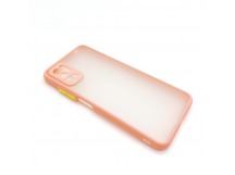 Чехол Xiaomi Redmi Note 10T/Poco M3 Pro 4G (2021) Противоударный Матовый Розовый Песок