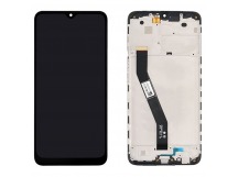 Дисплей для Xiaomi Redmi 8/Redmi 8A в рамке + тачскрин (черный) 100%