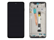 Дисплей для Xiaomi Poco X3 NFC/X3 Pro в рамке + тачскрин (черный) 100%