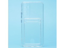 Чехол-накладка - SC276 с картхолдером для "Samsung Galaxy A34" (transparent) (214199)