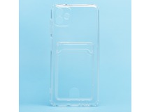 Чехол-накладка - SC276 с картхолдером для "Samsung SM-A045 Galaxy A04" (transparent) (214206)