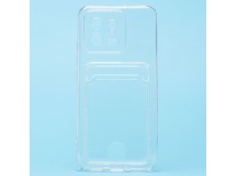 Чехол-накладка - SC276 с картхолдером для "Xiaomi 13" (transparent) (214198)