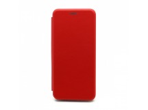 Чехол-книжка Huawei Honor 10X Lite BF модельный силиконовый с кожаной вставкой красный