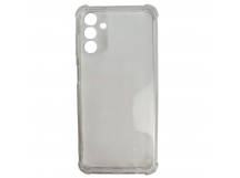 Чехол силиконовый Samsung A04s противоударный прозрачный