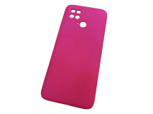 Чехол силиконовый POCO С40 Slicone Cover фуксия