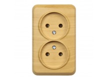 Розетка Smart Buy SBE-03lw-10-S2-N (beige) (214884)