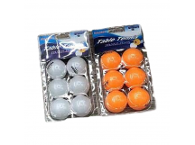 Набор шариков для пинг-понга 40мм (6шт/уп) в пластике Цена за уп M47040, шт
