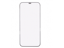 Защитное стекло с сеткой динамика для iPhone 12 Pro Max Черный