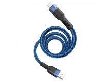 Кабель USB - Micro USB HOCO U110 (2.4А, 120см) синий