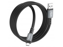 Кабель USB - Micro USB HOCO X85 "Strength" (2.4А, 100см) черный