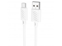 Кабель USB - Micro USB HOCO X88 "Gratified" (2.4А, 100см) белый
