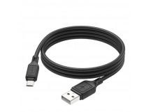 Кабель USB - Micro USB HOCO X90 "Cool silicone" (2.4А, 100см) черный
