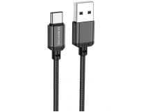 Кабель USB - Type-C Borofone BX87 "Sharp" (3А, 100см) черный