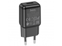 СЗУ с выходом USB Hoco C96A (2.1A/1USB) черное