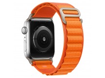 Ремешок - ApW27 Alpine Loop для "Apple Watch 42/44/45/49 mm" текстиль (orange) (214284)