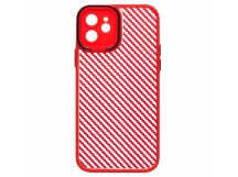 Чехол-накладка - PC077 для "Apple iPhone 12" (red) (215109)