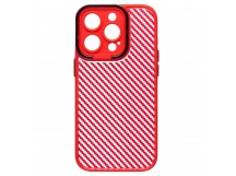 Чехол-накладка - PC077 для "Apple iPhone 14 Pro" (red) (215139)