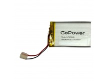 Аккумулятор Li-Pol LP403048 PK1 3.7V 560mAh (толщ.4,0мм, шир.30мм, дл.48мм) "GoPower"