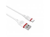 Кабель USB - Type-C BOROFONE BX17 (3A/1m) белый