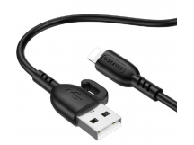 Кабель USB - Apple Lightning Borofone BX91 (2.4A/1m) черный