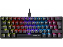 Клавиатура Defender Striker GK-380L механическая игровая USB (black) (218145)