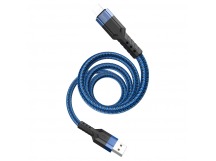 Кабель USB - Apple lightning HOCO U110 (2.4А, 120см) синий