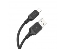 Кабель USB - Lightning HOCO X90 "Cool silicone" (2.4А, 100см) черный