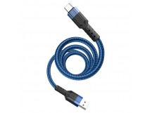 Кабель USB - Type-C HOCO U110 (2.4А, 120см) синий