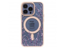 Чехол-накладка - SM015 SafeMag для "Apple iPhone 13 Pro" (003) (light pink) (215209)