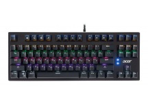 Клавиатура Acer OKW126 механическая черный USB for gamer LED [14.04], шт