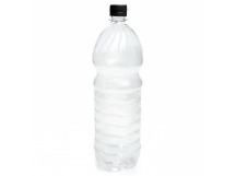 Бутылка ПЭТ 0,5л D28мм цилиндр/проз с крышкой 1/162шт