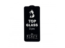 Защитное стекло Tecno Pova 2/Pova 3 (2021) (Premium Full D Pro) Черное
