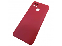 Чехол силиконовый POCO С40 Slicon Cover Nano вишневый