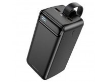 Внешний Аккумулятор Borofone BJ14D 50000 mAh (22.5W, QC3.0, PD, 2USB, MicroUSB, Type-C, LED дисплей, фонарик) Черный