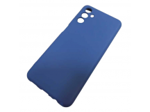 Чехол силиконовый Samsung A04s Silicone Cover Nano темно-синий
