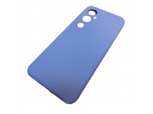 Чехол силиконовый Tecno Pova 4 Pro Silicone Cover 2mm голубой