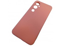 Чехол силиконовый Tecno Pova 4 Pro Silicone Cover 2mm розовый