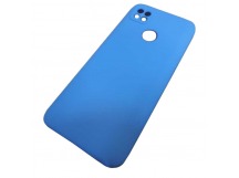 Чехол силиконовый Xiaomi Redmi 9C Silicone Cover Nano 2mm синий