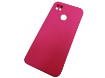 Чехол силиконовый Xiaomi Redmi 9C Silicone Cover Nano фуксия