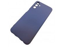 Чехол силиконовый Samsung A04s Silicone Cover Nano космический серый