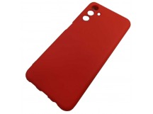 Чехол силиконовый Samsung A04s Silicone Cover Nano 2mm красный