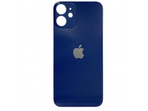 Задняя крышка iPhone 12 Mini (Оригинал c увел. вырезом) Синий